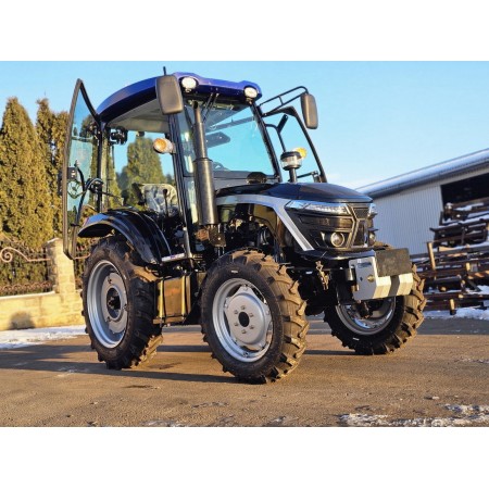 Трактор із кабіною TERRA FORCE 554C із компресором, прижинна гідравліка, широкі шини